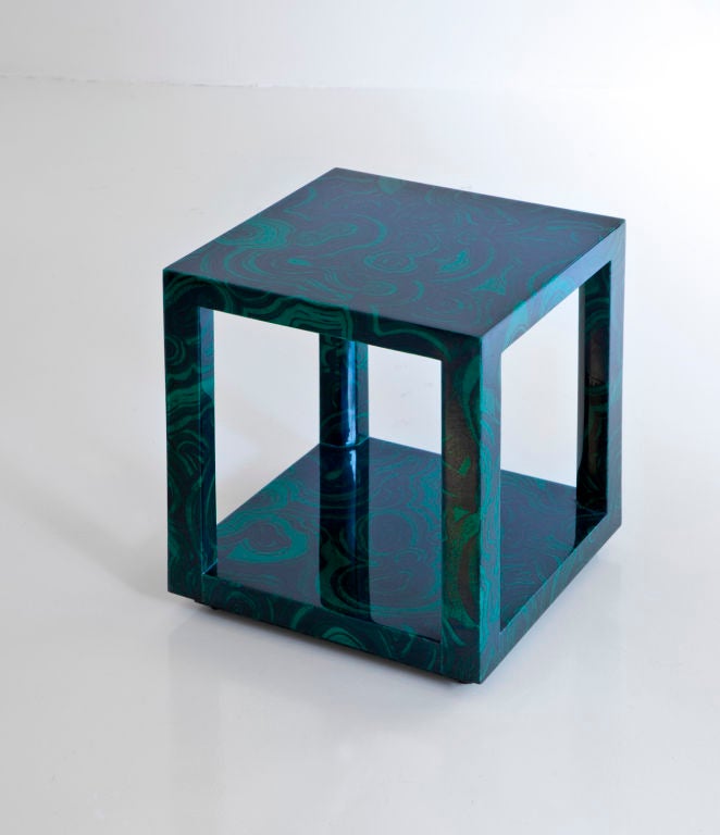 Contemporary Albert Cube Table For Sale