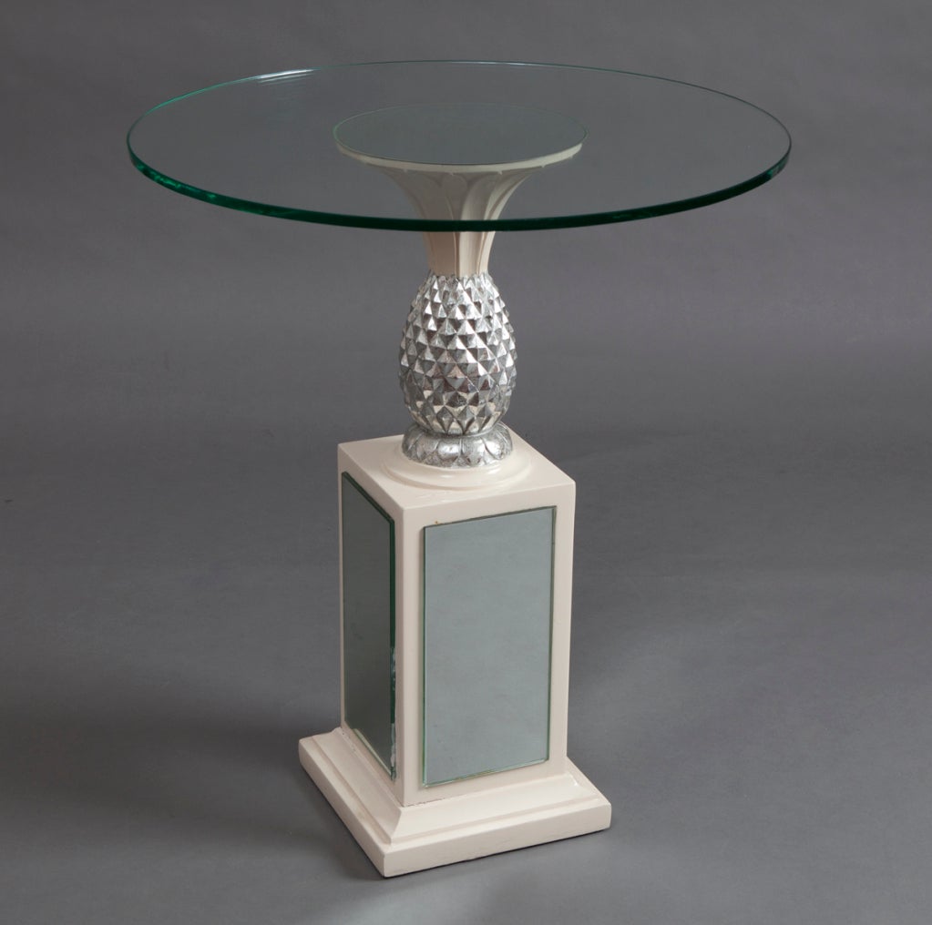 Grosfeld House Pineapple Pedestal Table