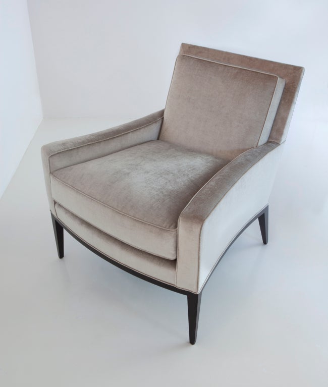 Contemporary Liz O'Brien Editions Billy Chair and Ottoman