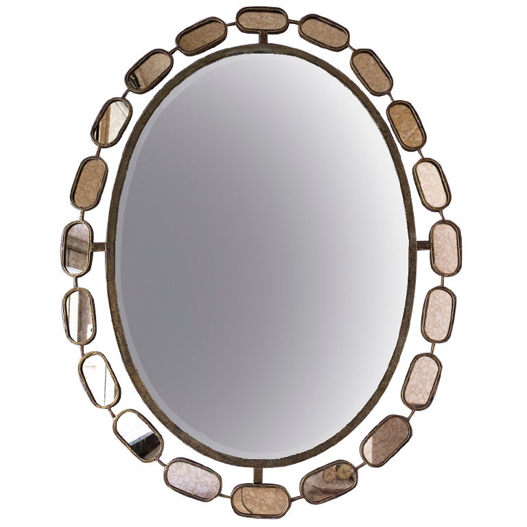 Liz O'Brien Oval Mirror