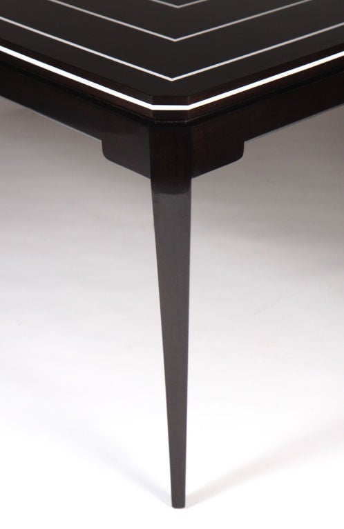 American Parzinger Originals at Palumbo/Anderssen Mahogany dining table For Sale