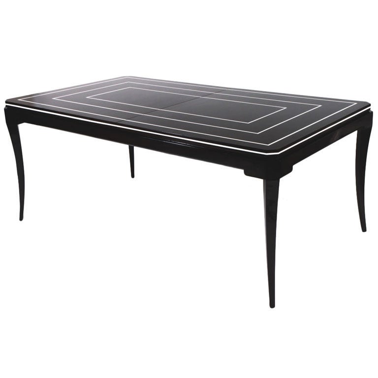 Parzinger Originals at Palumbo/Anderssen Mahogany dining table For Sale