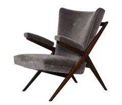 Lounge Chair #CA832 by Franco Albini