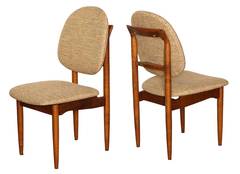 Custom Designed set of 8 Dining Chairs by Paul Laszlo