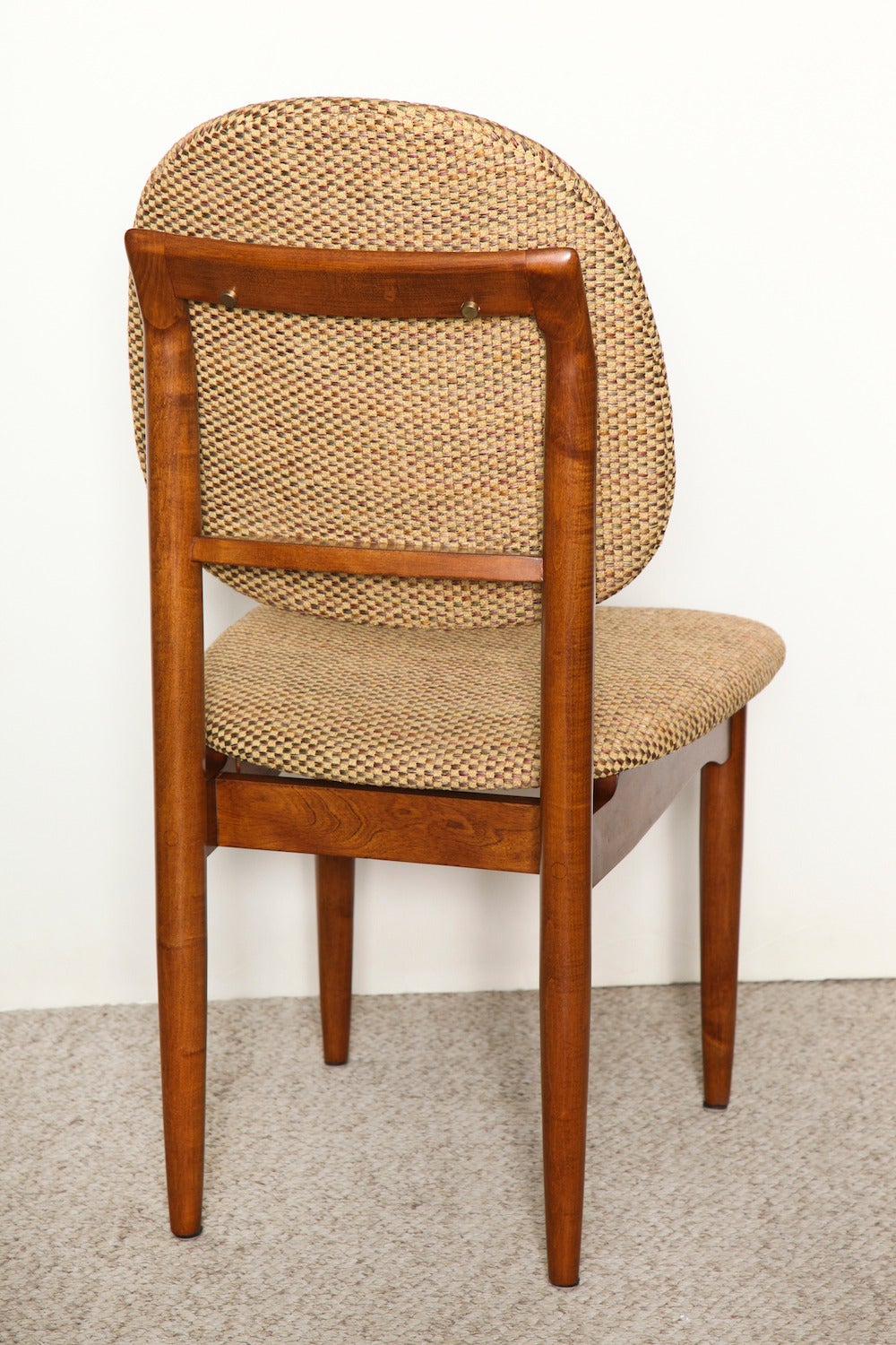Mid-Century Modern Custom Designed set of 8 Dining Chairs by Paul Laszlo