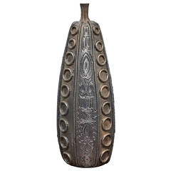 Large-Scale, Studio-Built Ceramic Bottle 6