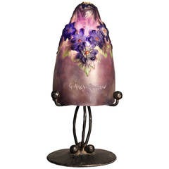 Petite Pâte de Verre Table Lamp by Gabriel Argy-Rousseau