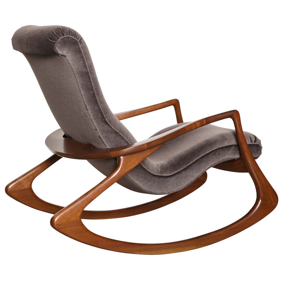 Vladimir Kagan Rocking Chair at 1stDibs