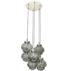 1970
s RAAK Smoked Globe Fixture 1970
s RAAK Smoked Globe Fixture