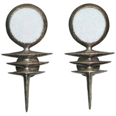“Kanak, ” Studio-Made Sconces by Alexandre Logé