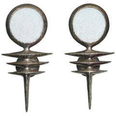 “Kanak, ” Studio-Made Sconces by Alexandre Logé