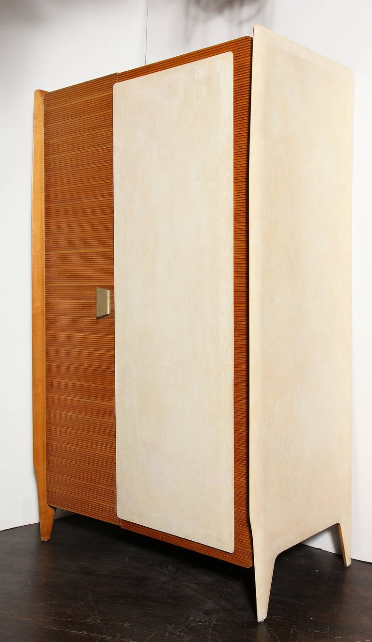 Extraordinary Two-Door Storage Cabinet by Gio Ponti In Good Condition In New York, NY