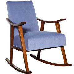 Vintage Rare Rocking Chair by T.H. Robsjohn-Gibbings for Widdicomb