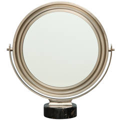 Circular Table Mirror by Sergio Mazza
