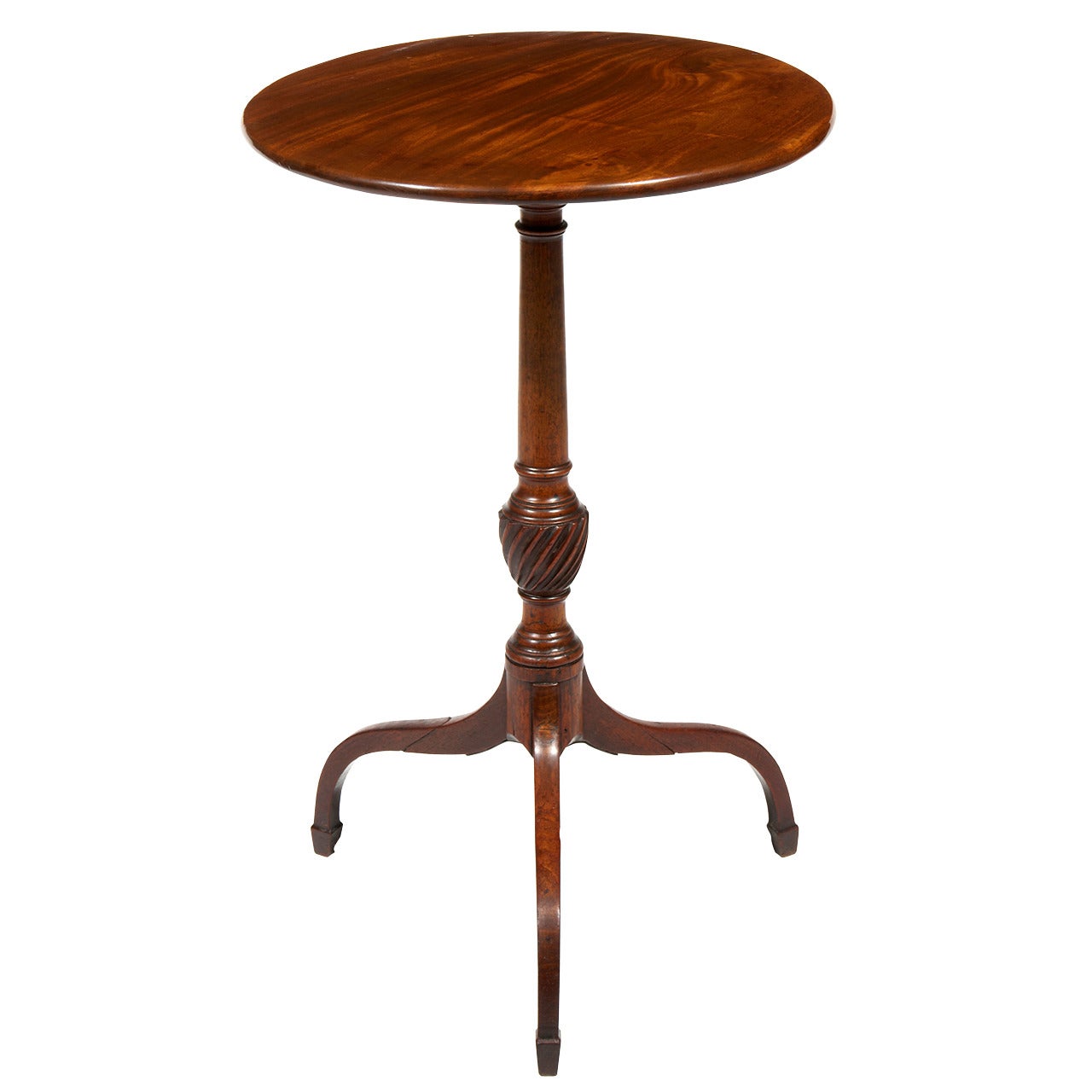18th Century Circular Mahogany Occasional Table