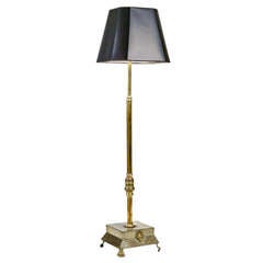 Late 19th Century Aesthetic Movement Brass Standing Lamp 4