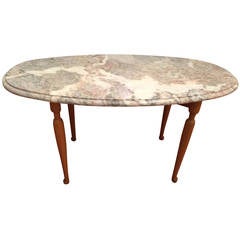 Occasional Table with marble top by Josef Frank, ca. 1940