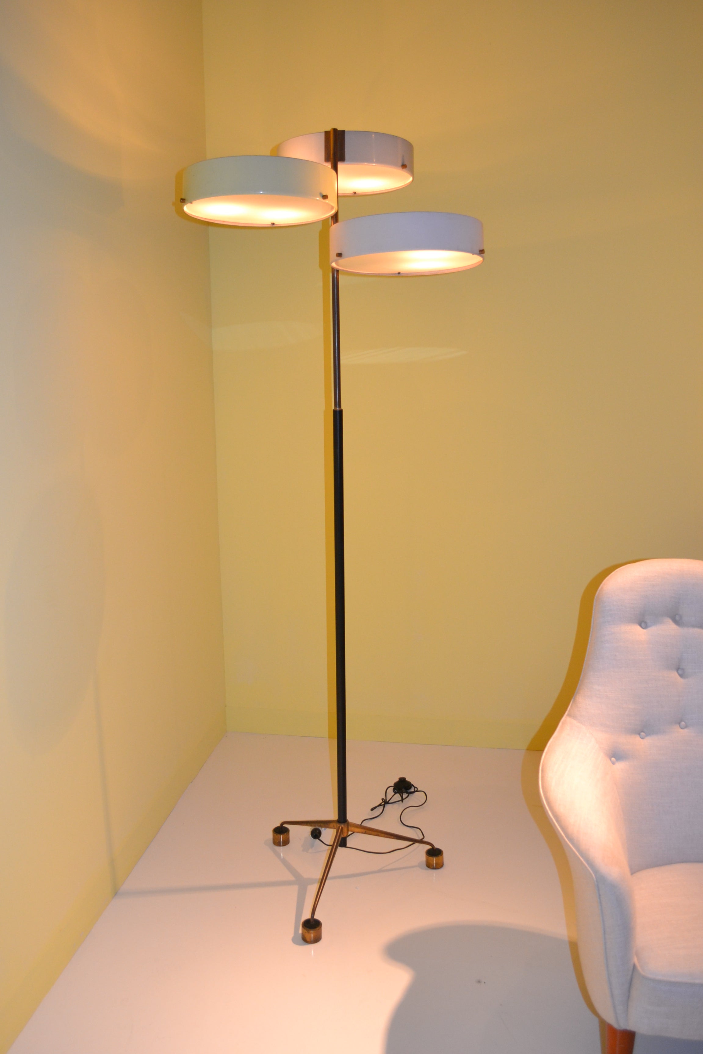 Stilnovo Floor Lamp Italy, 1960's