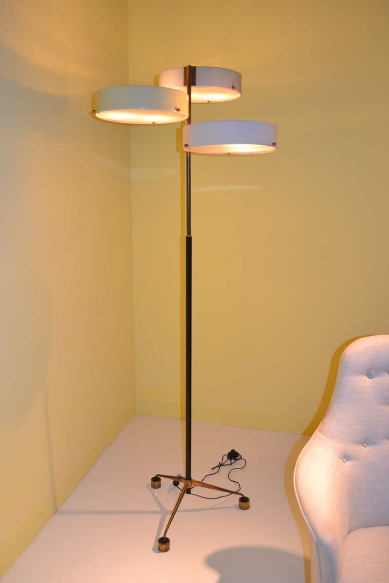 Italian Stilnovo Floor Lamp Italy, 1960's