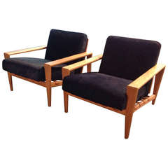 Pair of Lounge Chairs by Svante Skogh, Sweden, Circa 1960's