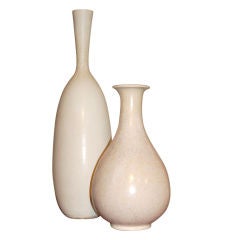 Swedish studio ceramic vases by Stalhane and Nylund