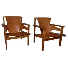 pair of lounge chairs by Carl Axel Acking