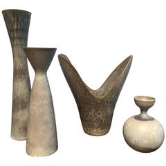 Vase Grouping by Carl Harry Stalhane, Sweden, circa 1950