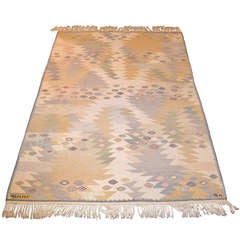 Flatweave carpet by Barbro Nilsson, MMF ca. 1955