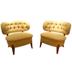 Pair of lounge chairs by Otto Schulz, Sweden ca. 1940