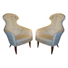 Pair of lounge chairs by Kersten Horlin Holmqvist
