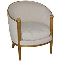 Chair in the style of  Maurice Dufrene, France ca. 1930's