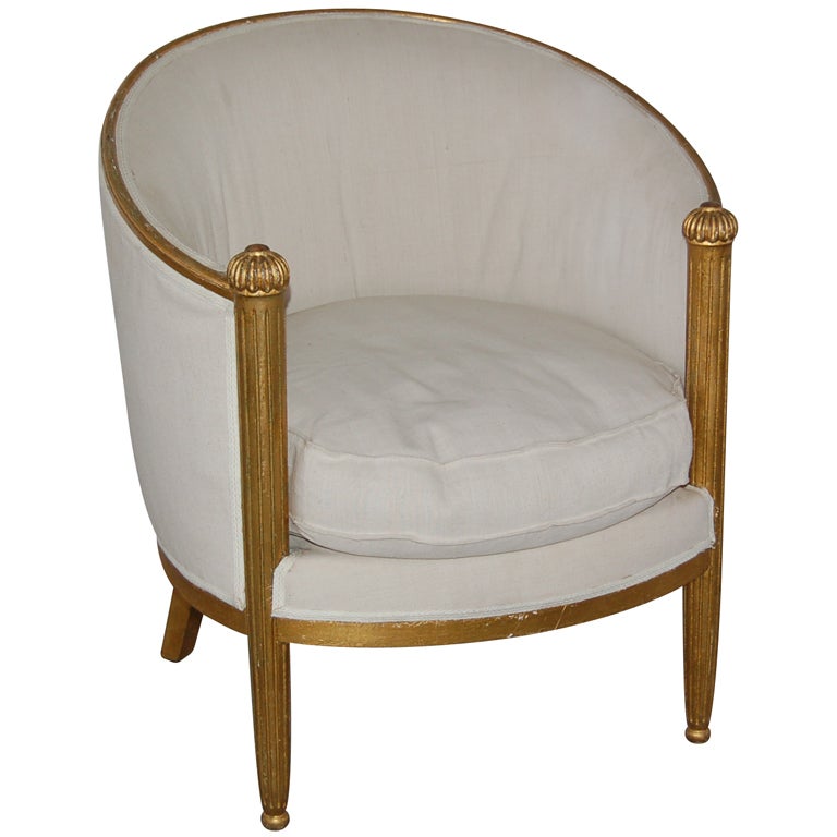 Chair in the style of  Maurice Dufrene, France ca. 1930's