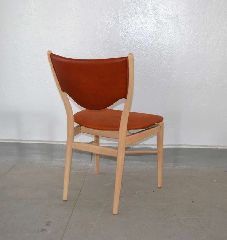 Set of 8 dining chairs by Finn Juhl In Excellent Condition In New York, NY