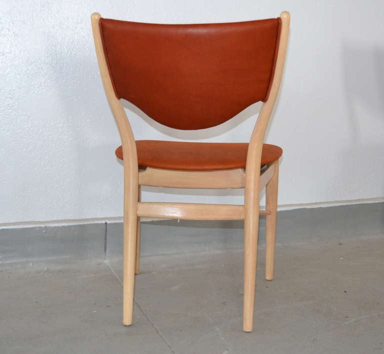 Danish Set of 8 dining chairs by Finn Juhl