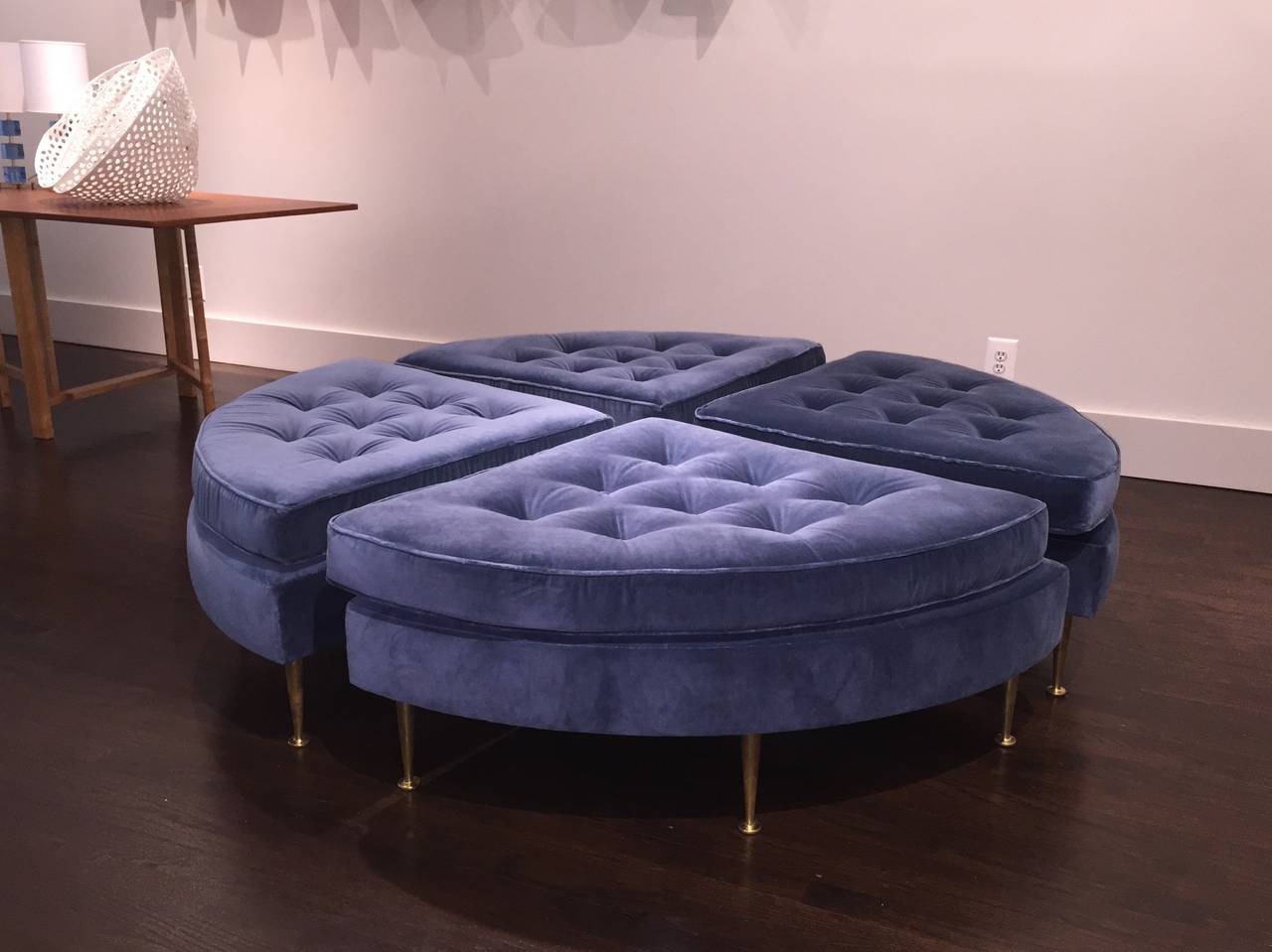 Large Sectional Ottoman by Edward Wormley for Dunbar at 1stDibs