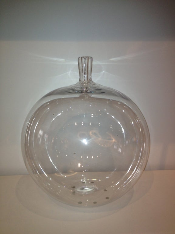 Apple vase by Orrefors 1957