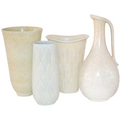 Grouping Of Vases By Nylund And Stalhane