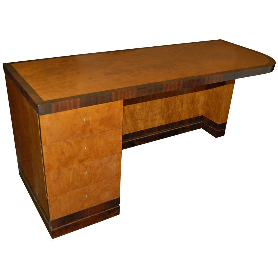Desk by Axel Einar Hjorth, Sweden, circa 1930 For Sale