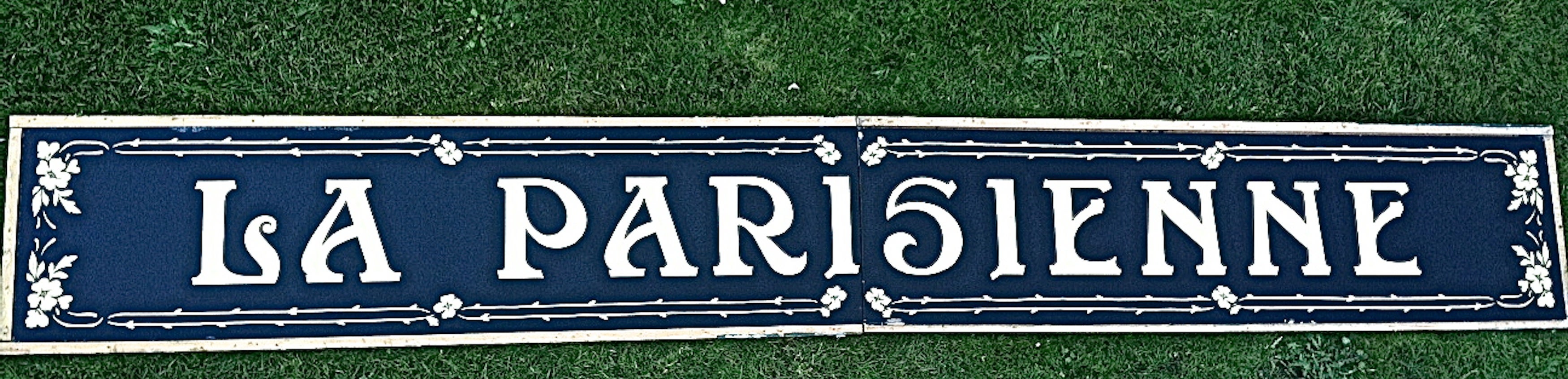 Iconic "La Parisienne" Shop Sign For Sale