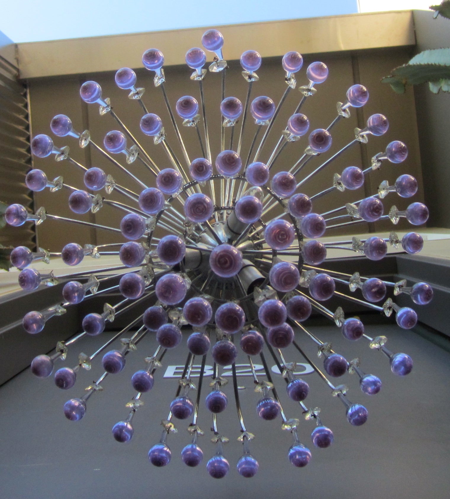 Italian Crystal Teardrop Chandelier