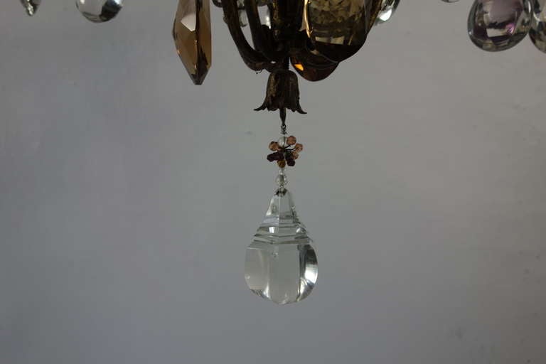 Romantic French Gilded Chandelier for Candles For Sale 3