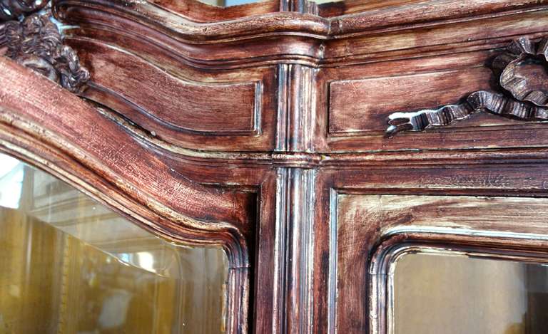 French Louis XV Triple Armoire For Sale 1
