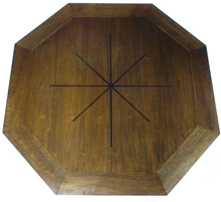 Janus Game Table by Edward Wormley for Dunbar In Good Condition For Sale In San Francisco, CA