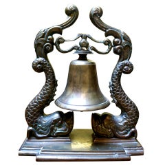 Vintage Nautical Themed Brass Bell