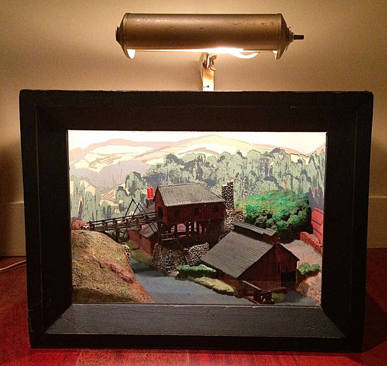 An extremely rare and interesting WPA diorama depicting public works. This is one of my most exciting finds this year !

*We ship internationally* 