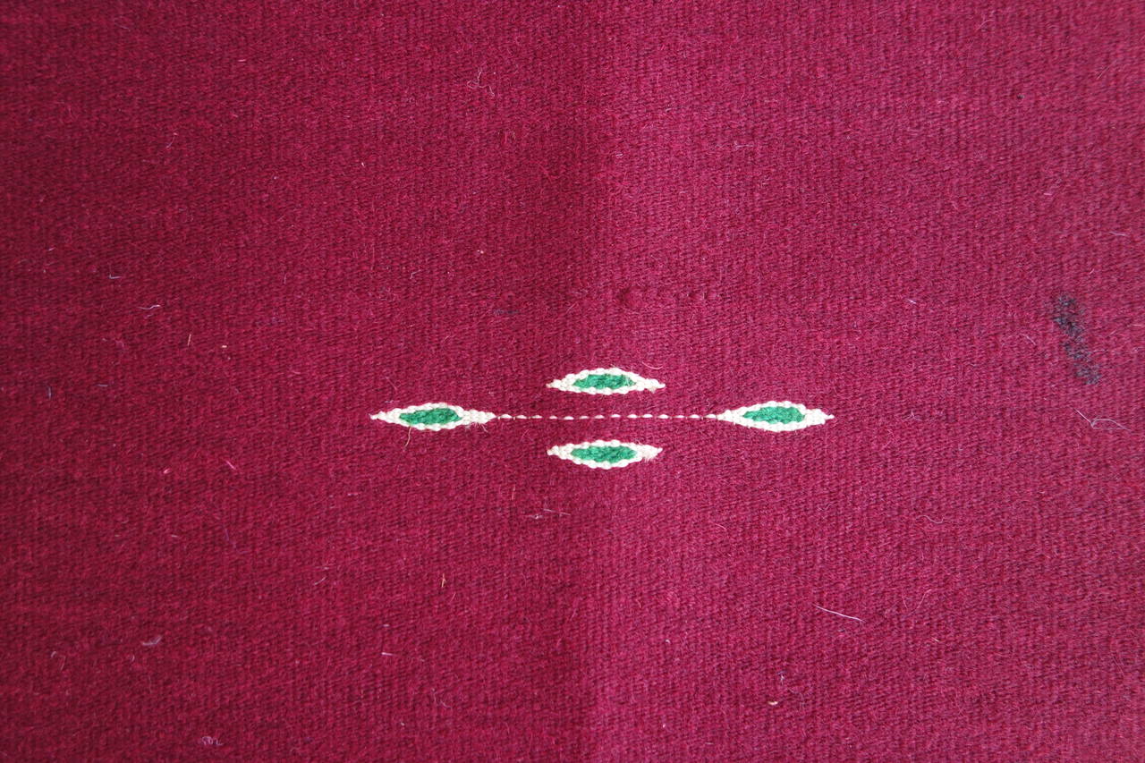 Rare Pair of Serapi Card Table Weavings, c. 1920 For Sale 3