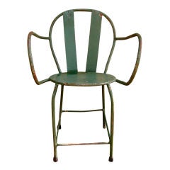 Vintage Quirky French Garden Armchair