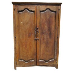 Antique Peruvian Corner Cupboard