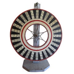 Carnival Gaming Wheel on Stand