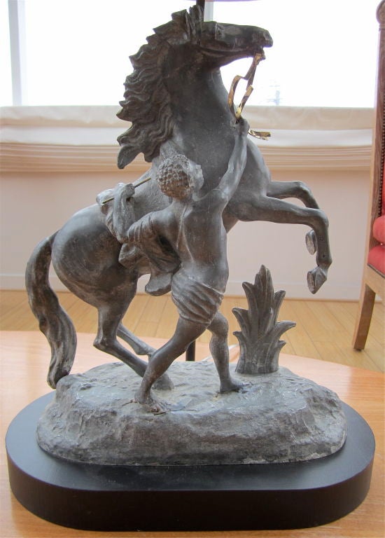 Man and Horse Table Lamp